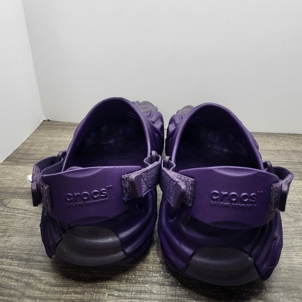 Crocs x Salehe Bembury Pollex Clog Purple 207393-5BC Men’s Size 10 New - Picture 5 of 8